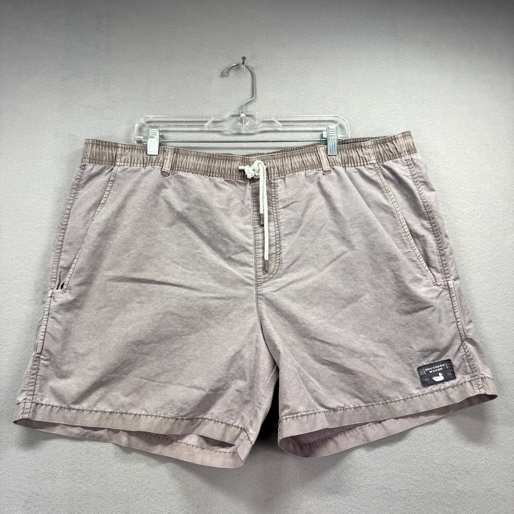 Southern Marsh Seawash Shoals Swim Trunk Mens XL Brown Beach Board Surf Vented